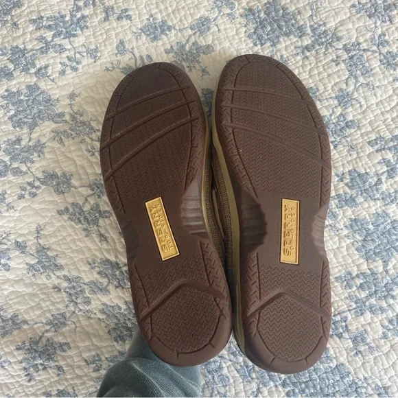 Sperry Men’s Billfish 3-Eye Top Sider Leather Boat Shoe Cognac Size 11 - Picture 7 of 9